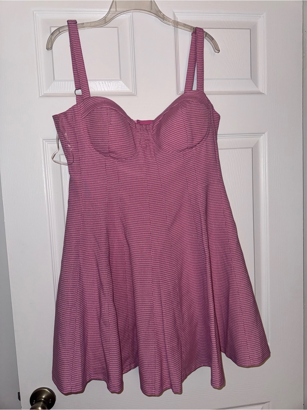 Fashion Nova Pink Mini Dress with Sweetheart Bust